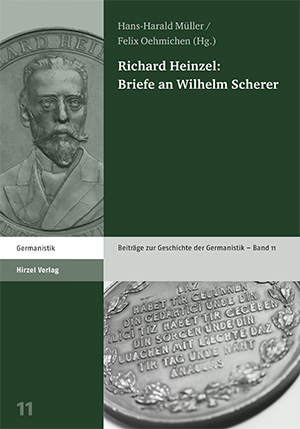 Richard Heinzel, Briefe an Wilhelm Scherer Buchcover
